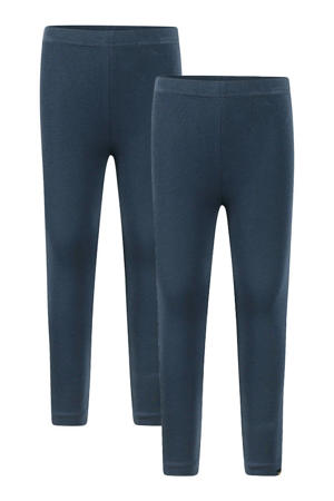 skinny legging - donkerblauw (set van 2)