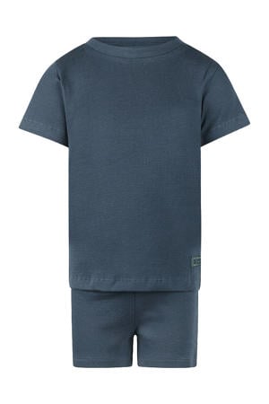 shortama donkerblauw