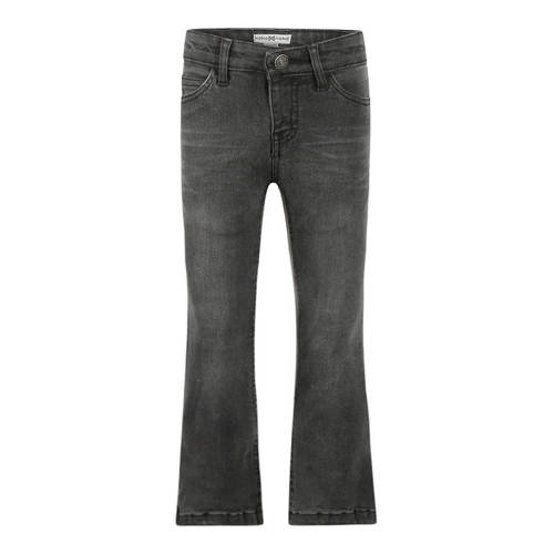 Koko Noko grey denim Jeans Grijs Meisjes Katoen Effen - maat 134 afbeelding