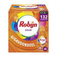 thumbnail: Robijn Klein & Krachtig Classics Color vloeibaar wasmiddel  - 6 x 22 wasbeurten - 132 wasbeurten