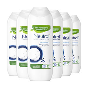 shampoo Parfumvrij - 6 x 250 ml
