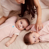 thumbnail: Love to Dream overgangsslaapzak swaddle up ORIGINAL Fase 2 all season powder Pink