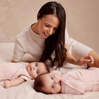 thumbnail: Love to Dream overgangsslaapzak swaddle up ORIGINAL Fase 2 all season powder Pink