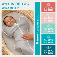 thumbnail: Love to Dream overgangsslaapzak swaddle up ALL SEASONS Fase 2  oat twigs