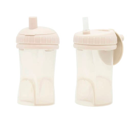 Difrax Rietjesbeker Antilek - 12+ Maanden - 250 ml - Ivory afbeelding