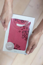 thumbnail: Feetje Premium Sleepwear - Howdy Holly pyjama roodroze
