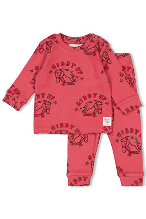 Premium Sleepwear - Howdy Holly pyjama roodroze