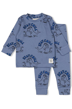Kinderpak - Lichtgevende kinderpyjamaset voor jongens en meisjes, lange