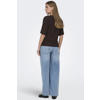 ONLY MATERNITY OLMGIANNA high waist zwangerschaps straight leg jeans light blue denim