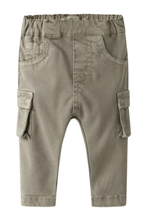 loose fit cargo broek groen