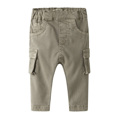 NAME IT BABY loose casual broek groen Jongens Lyocell Effen - maat 56 afbeelding