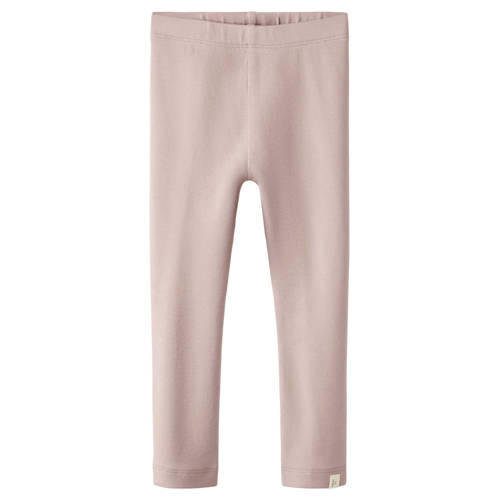 LIL' ATELIER MINI casual broek lichtroze Meisjes Katoen Effen - maat 92 afbeelding