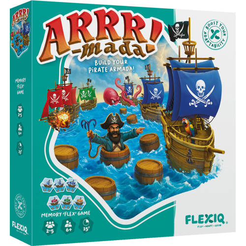 FlexIQ Arrr-Mada Bordspel | Bordspel van FlexIQ | Speelgoed > Spelletjes > Bordspellen afbeelding