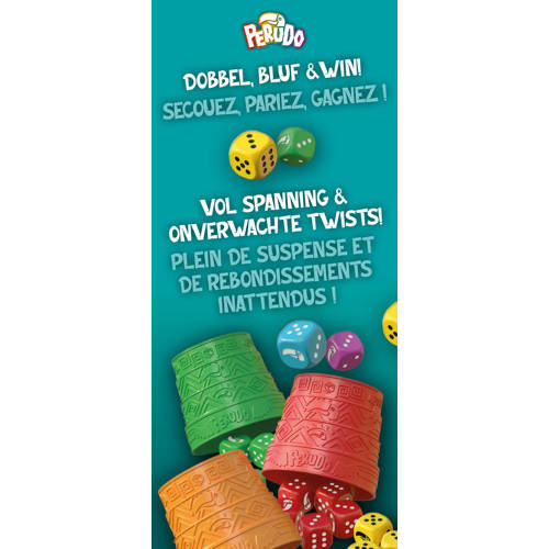 Zygomatic Board Game Studio Perudo Dobbelspel | Dobbelspel van Zygomatic Board Game Studio