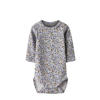 NAME IT BABY gebloemde romper lila gebreid