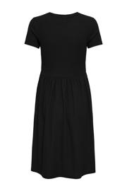thumbnail: ONLY MATERNITY zwangerschaps midi jurk zwart