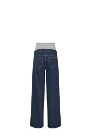 thumbnail: MAMALICIOUS low waist zwangerschaps wide leg jeans dark blue denim