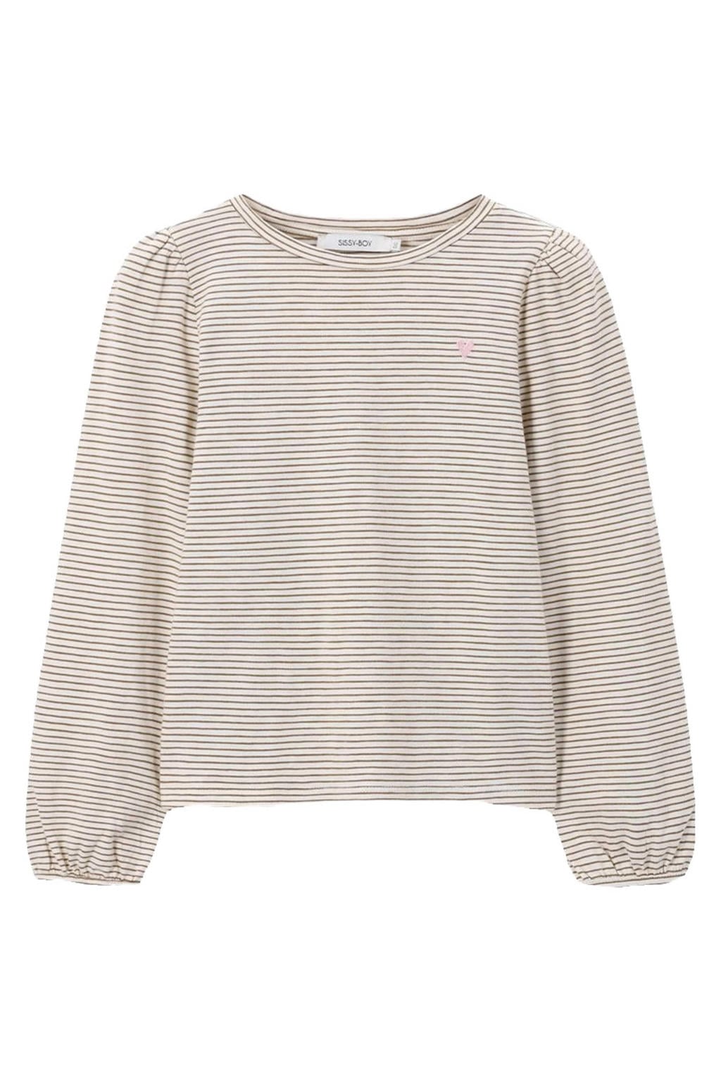 Sissy-Boy gestreepte longsleeve ecru