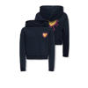 KIDS ONLY GIRL hoodie met backprint donkerblauw