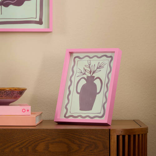 NOUS Living fotolijst Savi (15x20 cm) Roze | Fotolijst van NOUS Living afbeelding