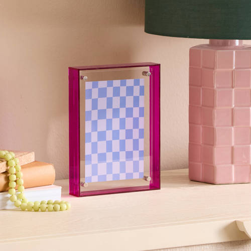 NOUS Living fotolijst Soy (10x15 cm) Paars | Fotolijst van NOUS Living afbeelding