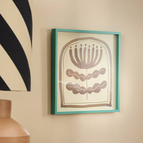 NOUS Living fotolijst Savi (30x30 cm) Groen | Fotolijst van NOUS Living afbeelding