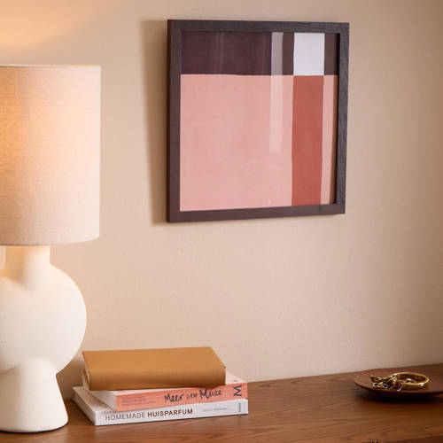 NOUS Living fotolijst Sam (30x30 cm) Bruin | Fotolijst van NOUS Living afbeelding