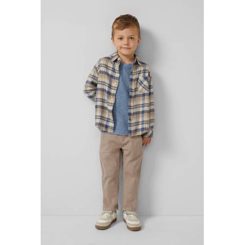 s.Oliver geruit overhemd multi Jongens Flanel Klassieke kraag Ruit