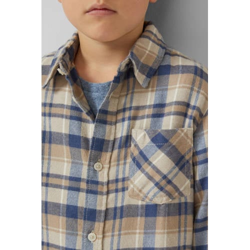 s.Oliver geruit overhemd multi Jongens Flanel Klassieke kraag Ruit