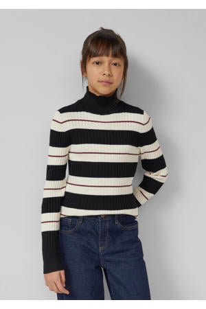 longsleeve ecru rib gebreid