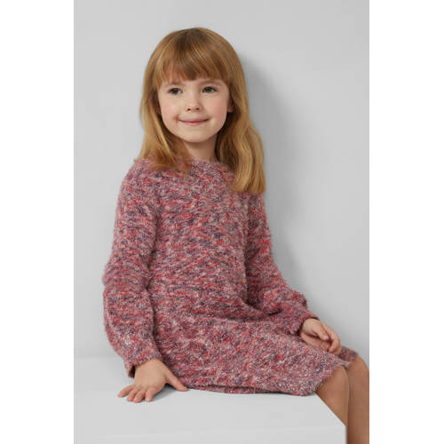 s.Oliver midi jurk multi Meisjes Polyamide Ronde hals All over print