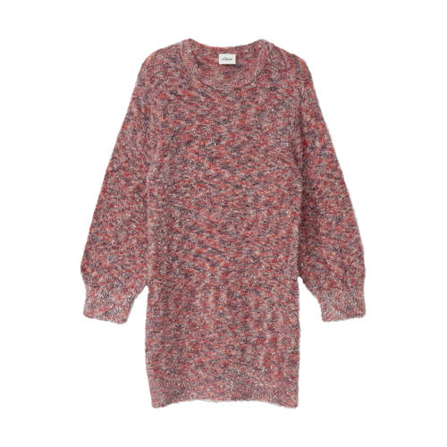 s.Oliver midi jurk multi Meisjes Polyamide Ronde hals All over print - maat 128 afbeelding