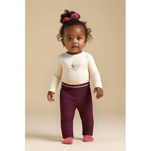 s.Oliver casual broek rood Jongens Sweat Effen