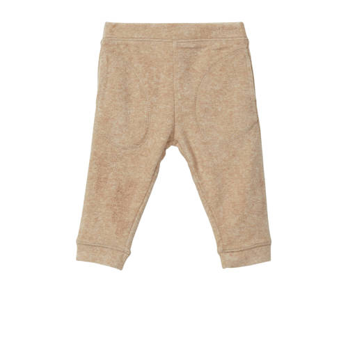 s.Oliver babybroek beige Jongens Badstof Effen