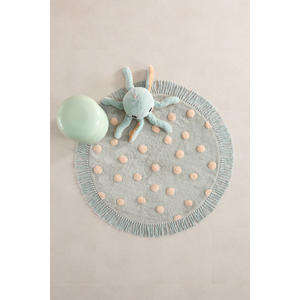 kindervloerkleed Dots (Ø110 cm)