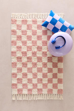 kindervloerkleed Checker board (130x90 cm)