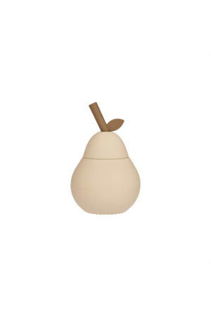 drinkbeker met rietje Peer (120 ml)