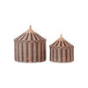 OYOY Mini opbergmand Circus (set van 2)
