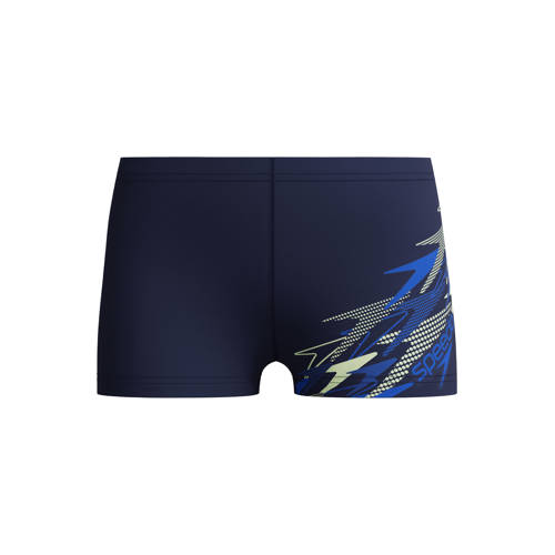 Speedo EnduraFlex zwemboxer Medley Logo donkerblauw Jongens Nylon - maat 152 afbeelding