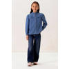 Sissy-Boy wide leg high waist wide leg jeans dark blue denim