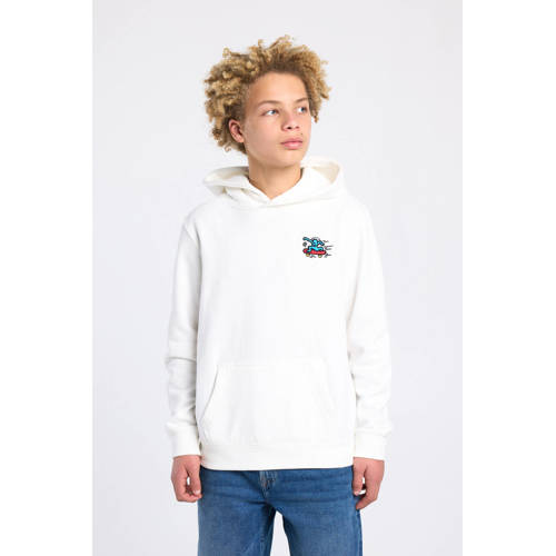 America Today hoodie met backprint wit Sweater Backprint