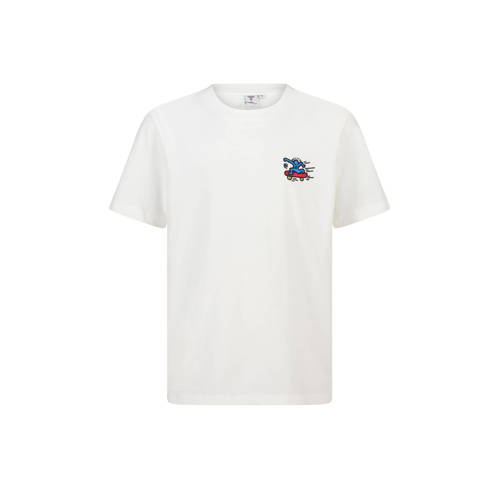 America Today T-shirt met backprint wit Jongens Katoen Ronde hals Backprint - maat 134/140 afbeelding