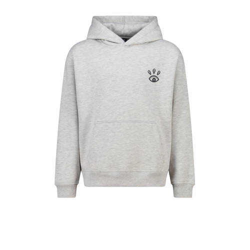 America Today hoodie met backprint lichtgrijs Sweater Backprint - maat 158/164 afbeelding