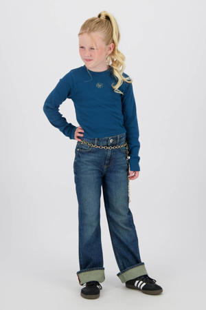 flared flared jeans dark blue denim