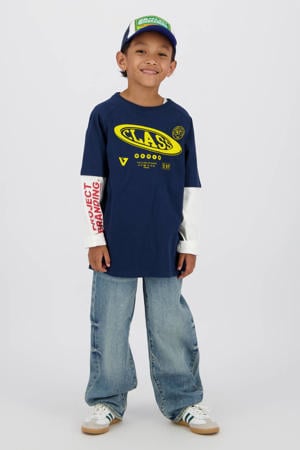 barrel jeans medium blue denim