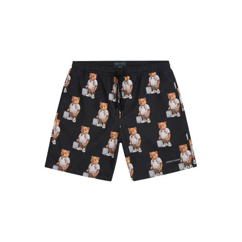 Baron Filou Honeygang Zwemshort Zwart Jongens Polyester All over print - maat 170-176 afbeelding
