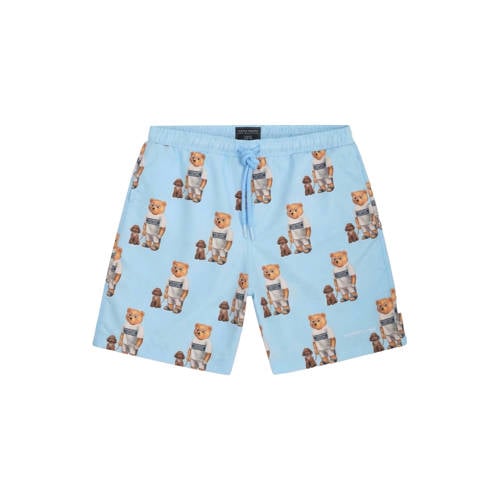 Baron Filou Honeygang Zwemshort Blauw Jongens Polyester All over print - maat 170-176 afbeelding