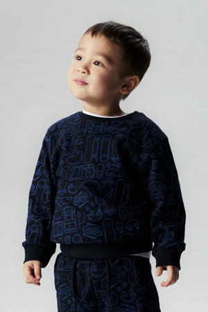 sweater donkerblauw