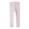 NAME IT MINI slim legging met stippen roze