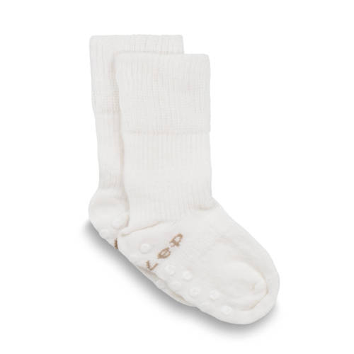 KipKep anti-slip Stay-on-Socks 18-24 mnd White Sokken Wit Jongens/Meisjes Katoen - maat 18-24 mnd afbeelding